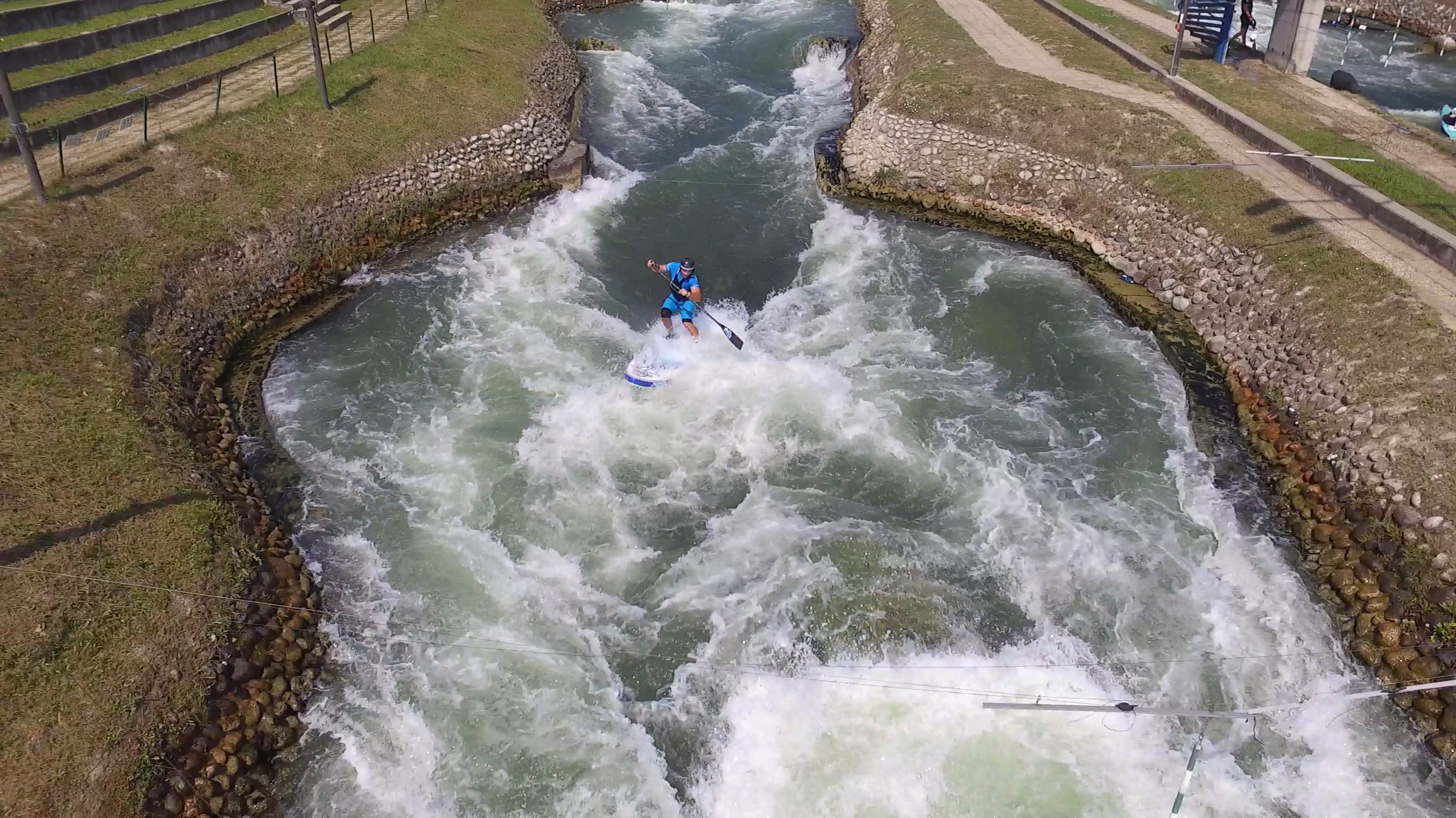 VIDEO: Right variant of slalom course in Cunovo
