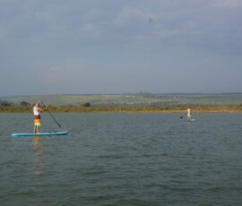 Sea of Galilee on SUP