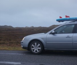 TAMBO 10.5 SUP on car