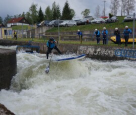 Adam Bořil - TAMBO paddleboard. Trnávka (Želiv) 2019