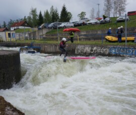Kristýna Babiánková - TAMBO paddleboard. Trnávka (Želiv) 2019