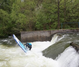 Adam Bořil - TAMBO paddleboard. Trnávka (Želiv) 2019